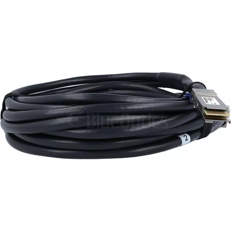 BlueLAN saderīgs Juniper 720-128729 pasīvais 400GBASE-CR8 QSFP-DD uz 2x200GBASE-CR4 QSFP56 tiešās pievienošanas sadales kabelis, 2m, AWG26