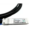 BlueOptics Amphenol NDCCGF-0006 saderīgs BlueLAN 25GBASE-CR pasīvais SFP28 tiešās pievienošanas kabelis, 0,5 m, AWG30