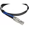 BLUEOPTICS HPE 716189-B21 saderīgs BlueLAN MiniSAS hibrīda kabelis, 4x Mini-SAS (SFF-8088) uz 4x Mini-SAS HD (SFF-8644), AWG30, 1 metrs (716189-B21-BL)