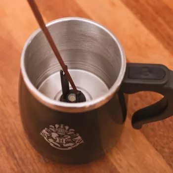 BlueSkyStudios Harry Potter pašmaisošā krūze 350ml melna