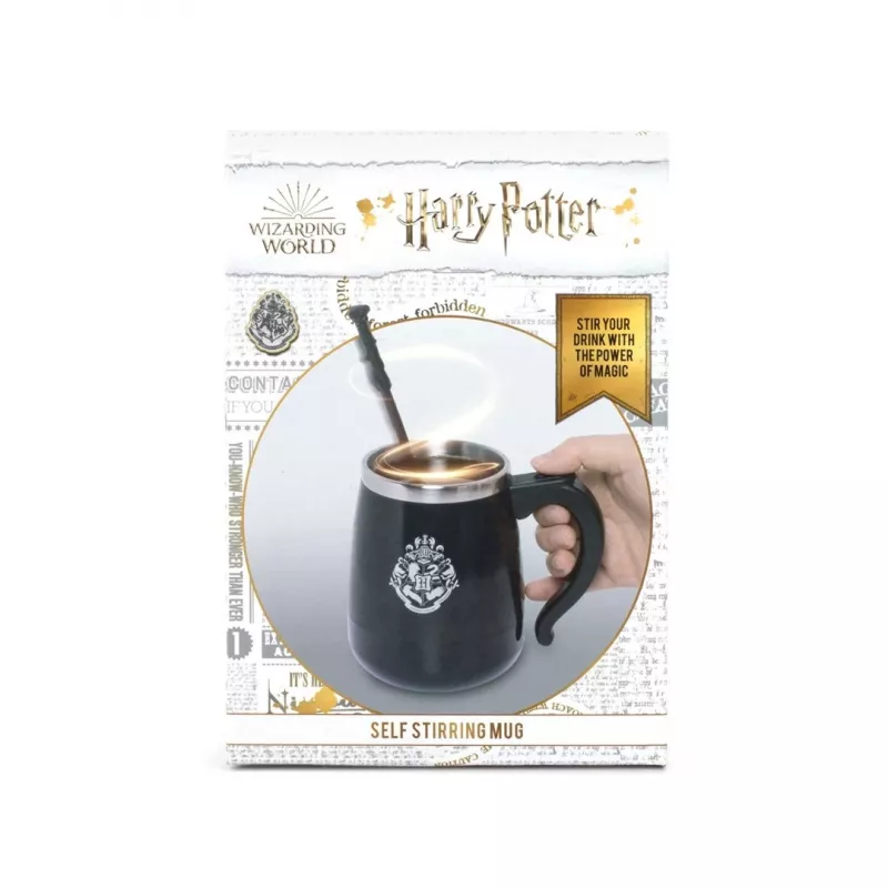 BlueSkyStudios Harry Potter pašmaisošā krūze 350ml melna
