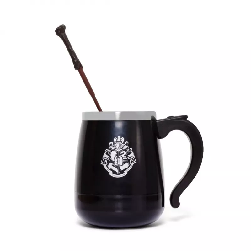 BlueSkyStudios Harry Potter pašmaisošā krūze 350ml melna