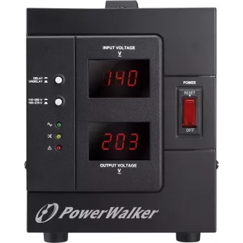 BLUEWALKER PowerWalker AVR 1500 SIV FR Automātiskais sprieguma regulators 1500VA/900W