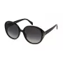 BLUMARINE Sieviešu kaķacs formas saulesbrilles SBM864-61700F Spīdīgi melnas gradienta pelēkas 61mm