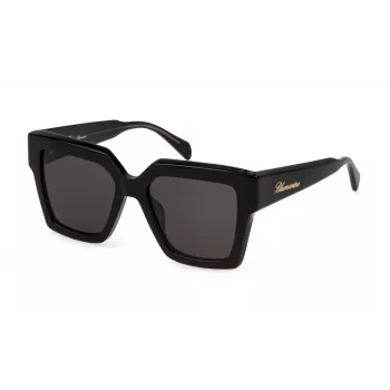 BLUMARINE Sieviešu saulesbrilles SBM859-53099A Brūna Havana Tauriņveida Acetāta Rāmis ar Brūnu Gradientu Polikarbonāta Lēcām 53/18/135 mm UV400