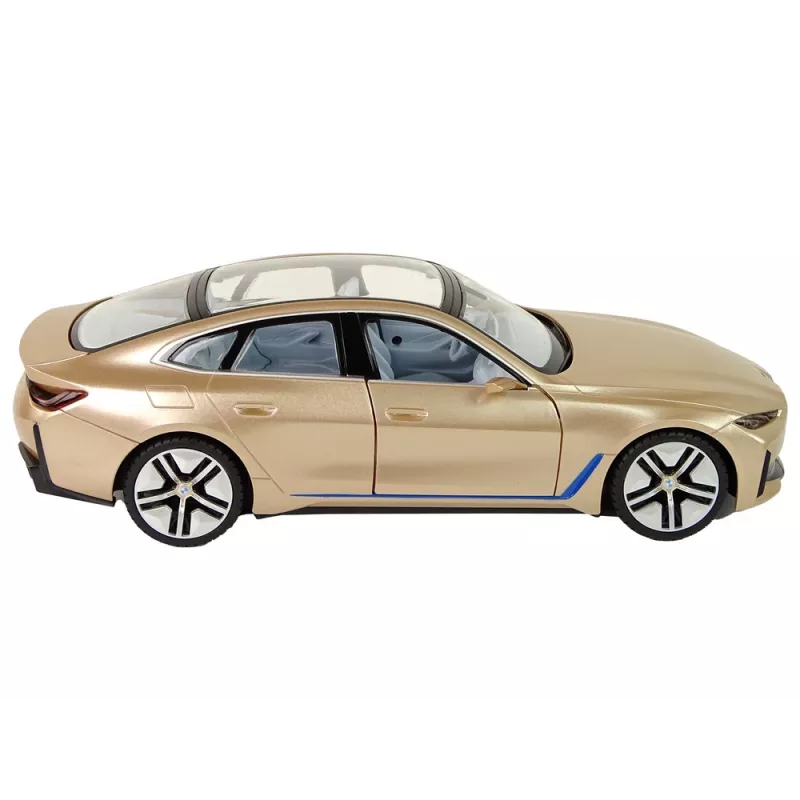 BMW I4 Remote Control Car RC Rastar Gold 1:14