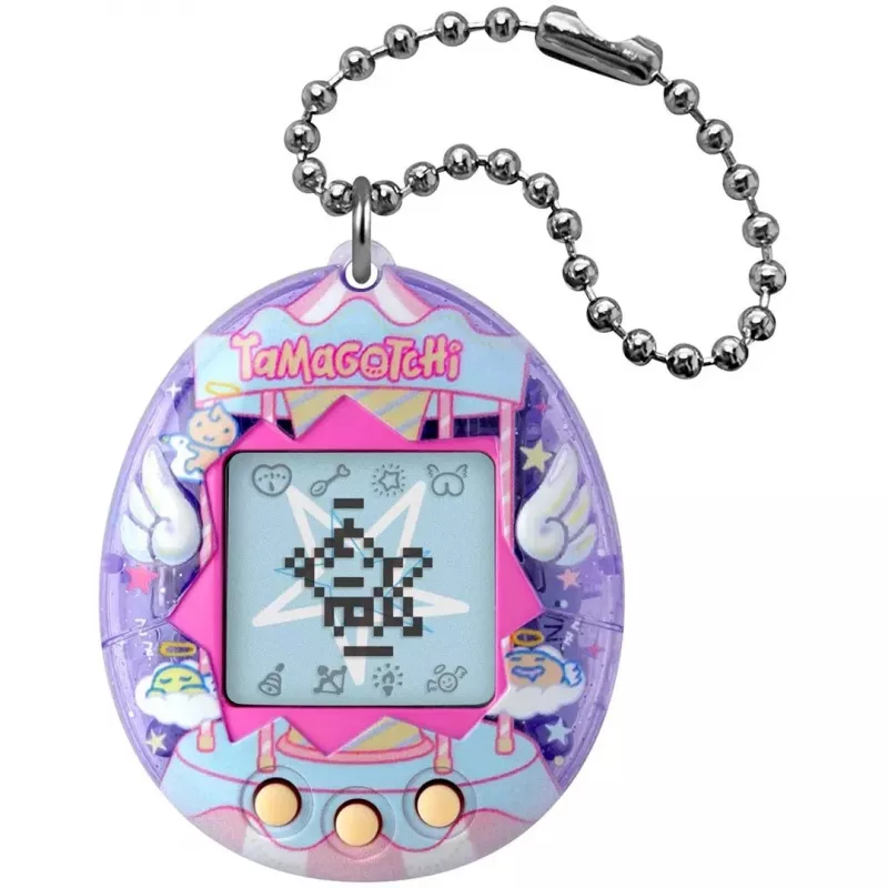 BND Tamagotchi Original - Angel Carousel virtuālais mājdzīvnieks, balts