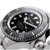 BOBROFF BF001 Vīriešu analogais kvarca pulkstenis 44mm melna ādas siksniņa