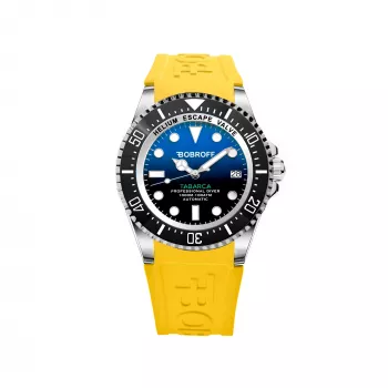 BOBROFF MAN BF0003-BFSTA Kvarca analogais pulkstenis 44mm Nerūsējošais tērauds