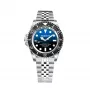 BOBROFF MAN BF0003iJ Analog Quartz Watch 42mm Black Leather