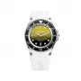 BOBROFF MAN BF0008-BFSTB Analogais kvarca pulkstenis 44 mm Nerūsējošais tērauds Melna āda