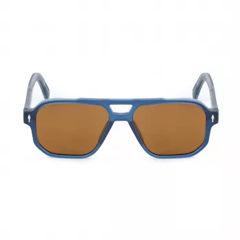 BOBROFF MAN BFG0007-C4 Saulesbrilles - Taisnstūra acetāta rāmis ar UV400 aizsardzību - 55/15/143 mm