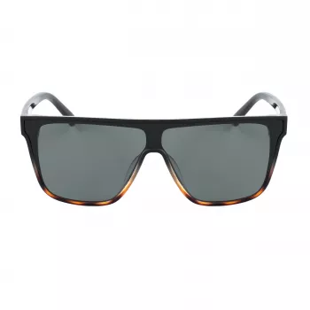 BOBROFF Vīriešu BFG0032-G11P taisnstūra polarizētas saulesbrilles - melnas/pelēkas