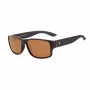 BOBROFF Vīriešu modes saulesbrilles BFG0031-C4P - Taisnstūra melns rāmis, UV400 lēcas
