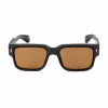 BOBROFF vīriešu taisnstūra saulesbrilles BFG0021-C1 melnas/pelēkas UV400