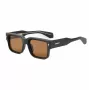 BOBROFF vīriešu taisnstūra saulesbrilles BFG0021-C1 melnas/pelēkas UV400