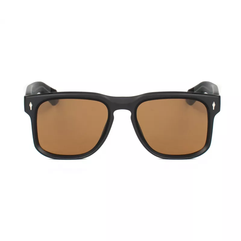 BOBROFF vīriešu kvadrātveida saulesbrilles BFG0016-C2 52mm melnas