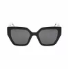BOBROFF Women BFG0009-C1 Saulesbrilles (52/19/142 mm) Melna/Pelēka