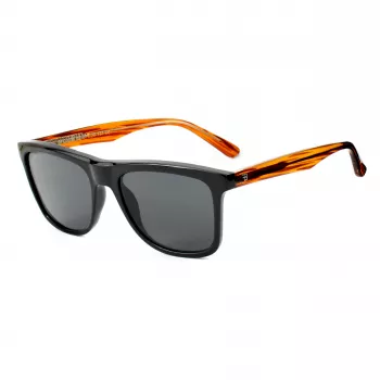 BOBROFF Sieviešu saulesbrilles BFG0006-C2 (57/20/151 mm) Daudzkrāsains plastmasas rāmis, tonētas polikarbonāta lēcas UV400