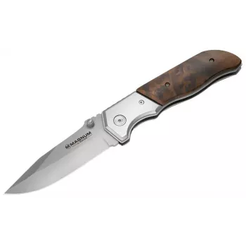 Boker Magnum Forest Ranger fiksēta asmens nazis 440A G10 zaļš Kydex apvalks 270mm