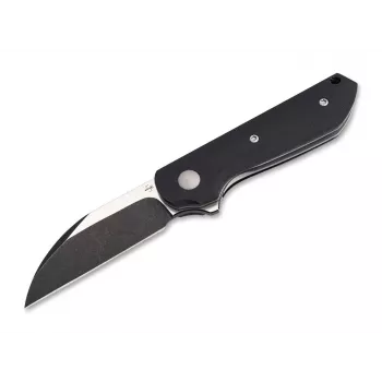 Böker Plus Corvus Nitro-V salokāmais nazis, melns G10 rokturis, akmensmazgāts asmens