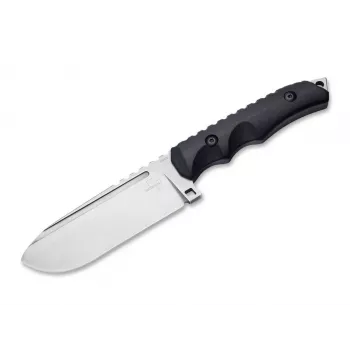 Böker Plus Hermod 2.0 Saliekamais nazis D2 Satin Drop Point G10 Melns