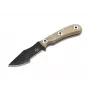 Boker Plus Micro Tracker 2.0 Fiksēta Asmens Nazis, 154CM Stonewash Drop Point, Micarta Roks, Kydex Maksts