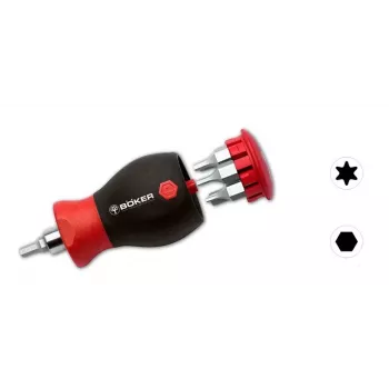 Boker Plus Wiha Salokāmais sešstūra atslēgu komplekts, 9 daļas, metriskās Imbus 1,5-10 mm