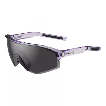 Bolle BS020016 Unisex saulesbrilles - Matēts melns rāmis, TNS pelēka lēca, 135/00/125 mm