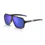 Bolle BS030008 Unisex Saulesbrilles - Matēts Melns Rāmis, Pelēka Lēca - 60/10/140 mm