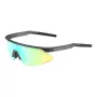 Bolle BS032001 Unisex Saulesbrilles - Melns Rāmis, Pelēkas Lēcas, 53 mm Lēcu Platums