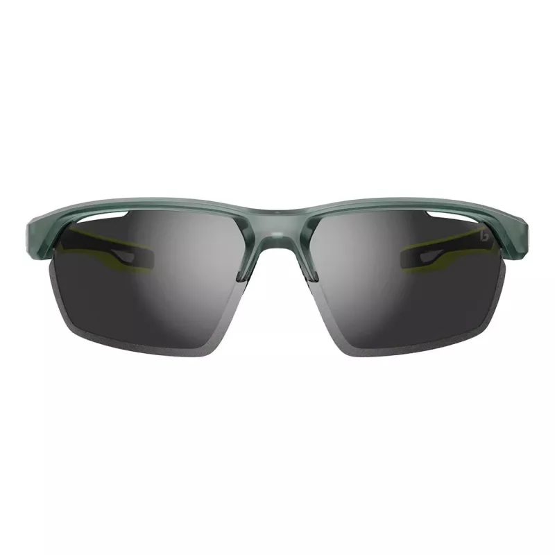 Bolle BS058006-S Unisex Sporta saulesbrilles ar polikarbonāta lēcām, UV400 aizsardzība, 66 mm lēcu platums