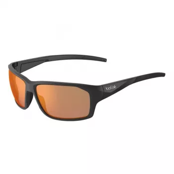 Bolle BS136007 Saulesbrilles Unisex Phantom Brown Red Fotohromas Polarizētas Spoguļotas Matēti Melnas