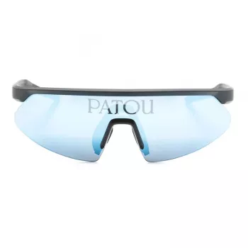 Bolle SP0080160632B Unisex Sporta Saulesbrilles, Matēti Melna, Dūmu Lēca, 143/0/135 mm