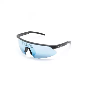 Bolle SP0080160632B Unisex Sporta Saulesbrilles, Matēti Melna, Dūmu Lēca, 143/0/135 mm