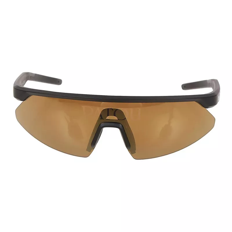 Bolle SP0080160999B Unisex Shield Saulesbrilles ar Volt+ Rubīna Lēcu, Matēts Melns Rāmis