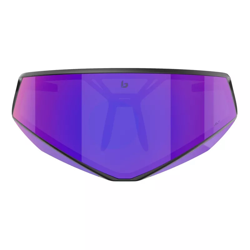 Bolle Unisex Saulesbrilles BS033002 - Matēts Melns Rāmis, Pelēka Lēca, 155mm