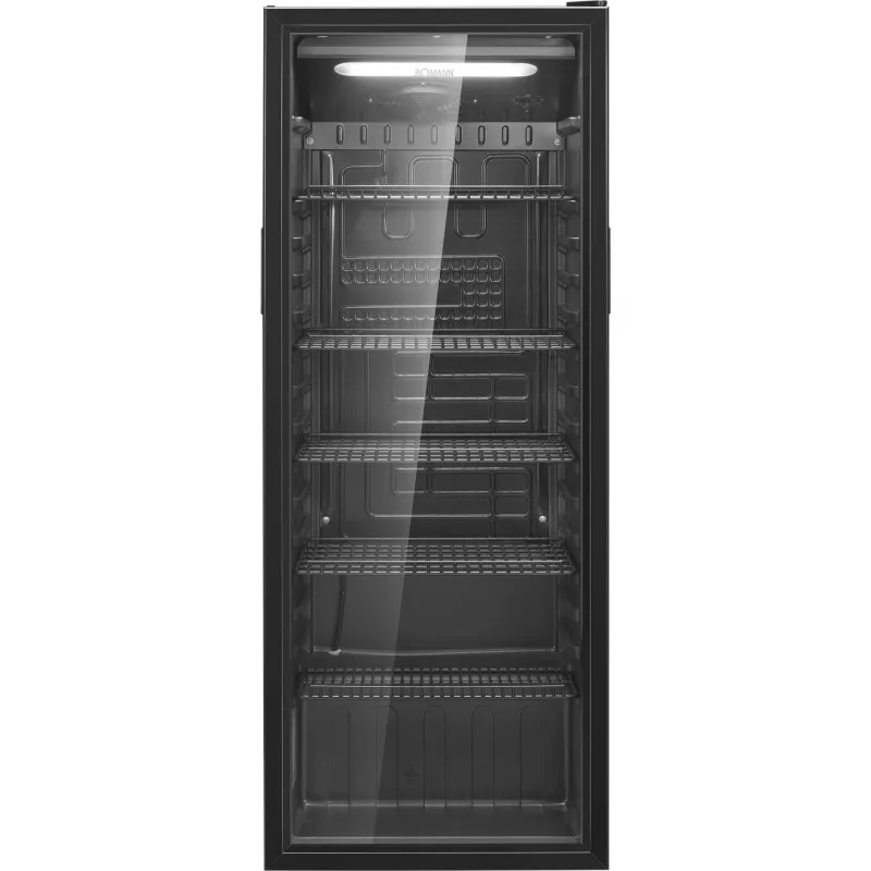 Bomann KSG 7292 Ledusskapis ar stikla durvīm 143cm Balts