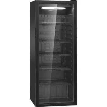 Bomann KSG 7292 Ledusskapis ar stikla durvīm 143cm Balts