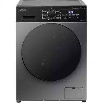 BOMANN WA 7112 Titan sirdsveida vafeļu panna, 800 W, titāns/melns