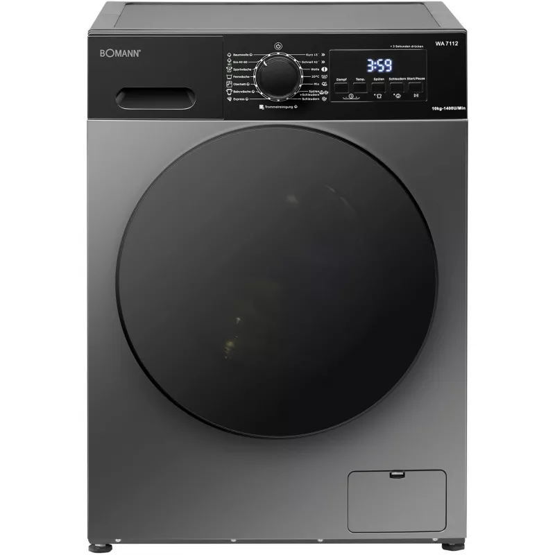BOMANN WA 7112 Titan sirdsveida vafeļu panna, 800 W, titāns/melns