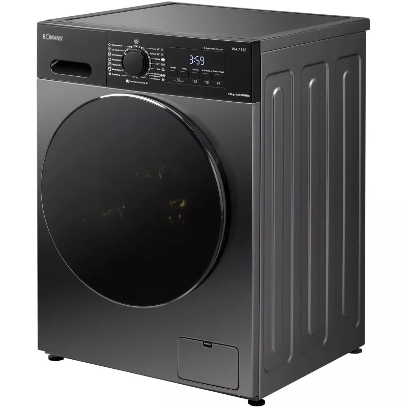 BOMANN WA 7112 Titan sirdsveida vafeļu panna, 800 W, titāns/melns