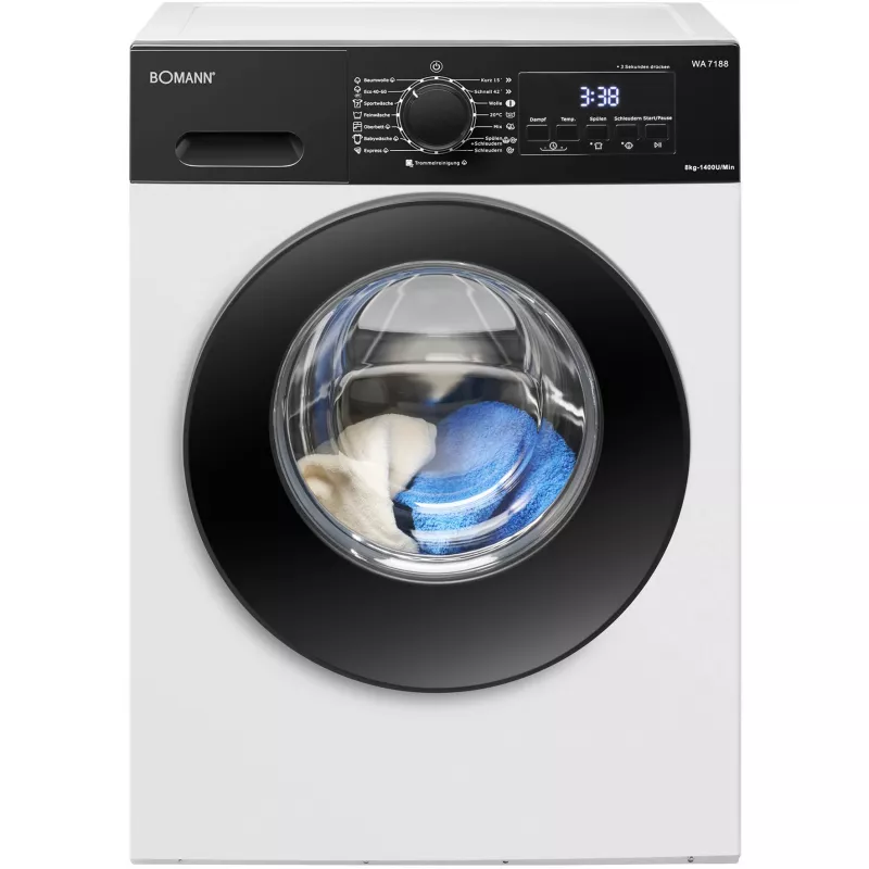 BOMANN WA 7188 Sirds formas vafeļu cepējs, 1300 W, balts/melns
