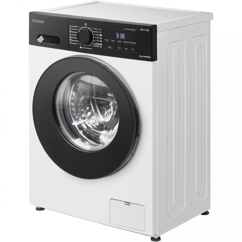 BOMANN WA 7188 Sirds formas vafeļu cepējs, 1300 W, balts/melns