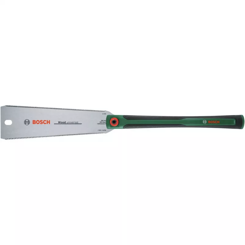 Bosch 1600A02ZB5 japāņu velkamzāģis 265 mm smalki zobi profesionāls kokapstrādes rokas zāģis