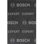 Bosch 2608901213 Vidējas graudainības putu pulēšanas spilventiņš roku slīpēšanai, 125 x 70 mm, ar āķu un cilpu stiprinājumu, augsta spīduma apdare