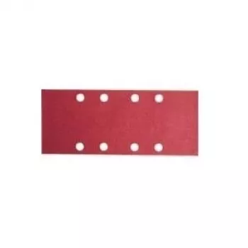 Bosch 2609256A82 10 gabalu slīpēšanas loksnes 186x93 mm, graudainība 60/80/120, sarkanā koka un krāsas