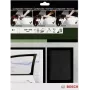 Bosch Accessories 2609256C47 rokas slīpēšanas papīra komplekts ar graudainību 240, 400, 600, 230 mm x 280 mm, 3 loksnes