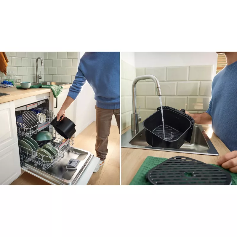 BOSCH Air Fryer MAF462B0 Series 4 (Melns, 2050 W, Grozs 6.1 L)