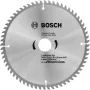 BOSCH Alumīnija zāģa asmens 210x30mm 64 zobi ECO